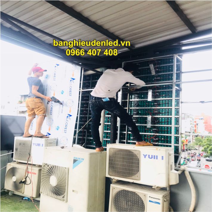 sửa bảng hiệu đèn led