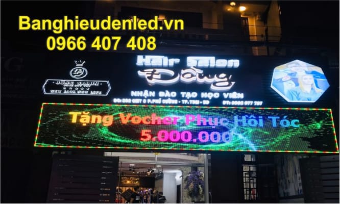 làm bảng hiệu đèn led giá rẻ