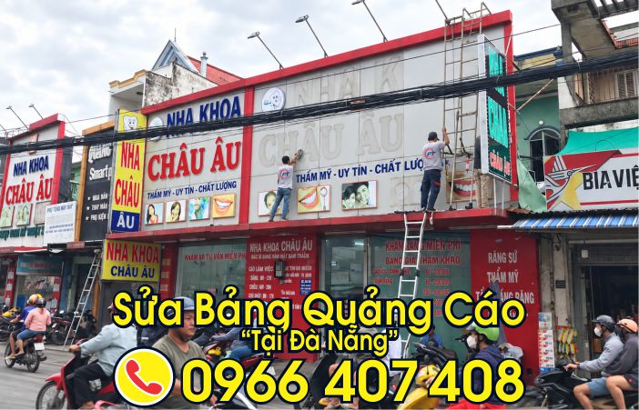 Dịch vụ sửa bảng quảng cáo tại đà nẵng - Liên Hệ: 0966.407.408 Dịch vụ sửa bảng quảng cáo tại đà nẵng