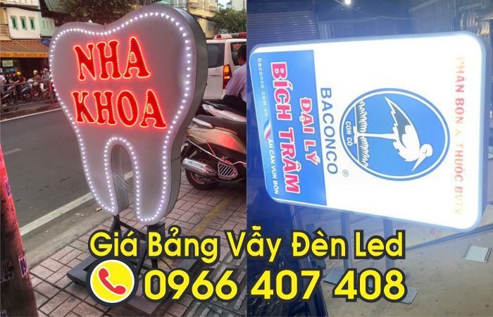 giá bảng vẫy đèn led