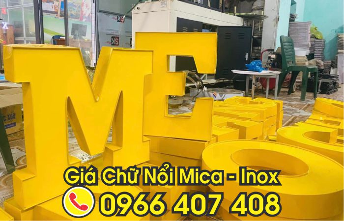 giá chữ nổi