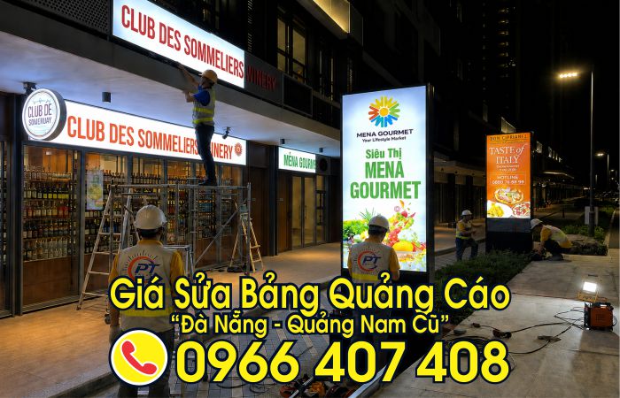 giá sửa bảng quảng cáo tại đà nẵng - Liên Hệ: 0966.407.408 giá sửa bảng quảng cáo tại đà nẵng
