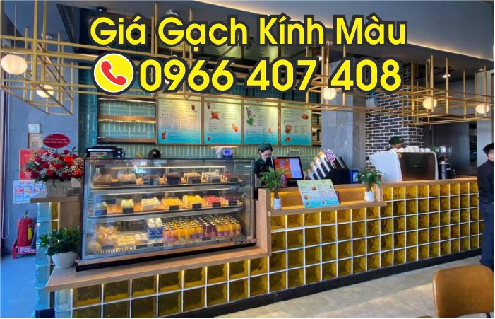 giá thi công gạch kính - giá gạch kính