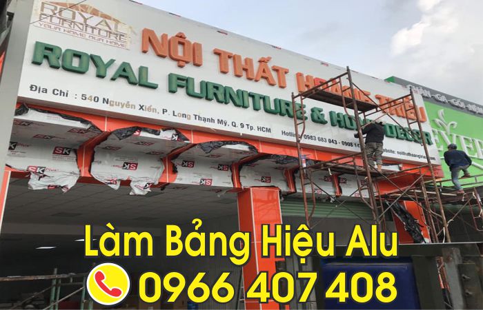 làm bảng hiệu alu chữ nổi giá tốt nhất - Liên hệ: 0966.407.408 làm bảng hiệu alu chữ nổi giá tốt nhất