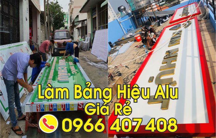 làm bảng hiệu alu giá rẻ - bảng quảng cáo - Liên hệ: 0966.407.408 làm bảng hiệu alu giá rẻ - bảng quảng cáo