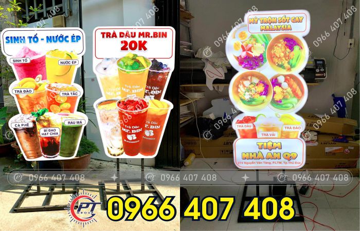 làm bảng hiệu hộp đèn - Trọn Gói, Liên Hệ: 0966.407.408 làm bảng hiệu hộp đèn - Trọn Gói