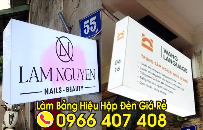 làm bảng hiệu hộp đèn giá rẻ - Tốt Nhât, - Liên Hệ: 0966.407.408 làm bảng hiệu hộp đèn giá rẻ - Tốt Nhât