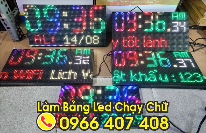 làm bảng led chạy chữ