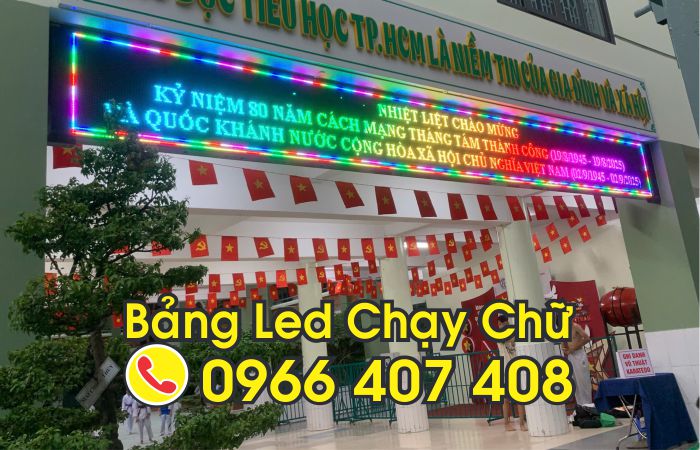 làm bảng led chạy chữ giá rẻ tại hồ chí minh
