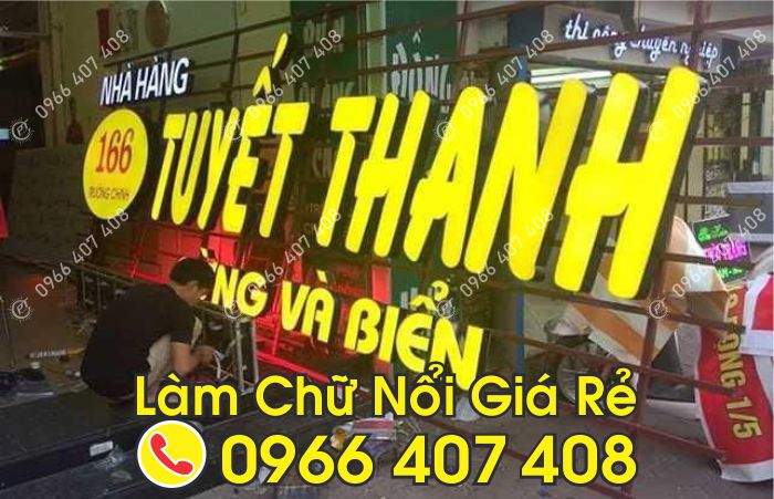 làm chữ nổi giá rẻ - Tốt Nhất, Liên Hệ: 0966.407.408 làm chữ nổi giá rẻ tốt nhất