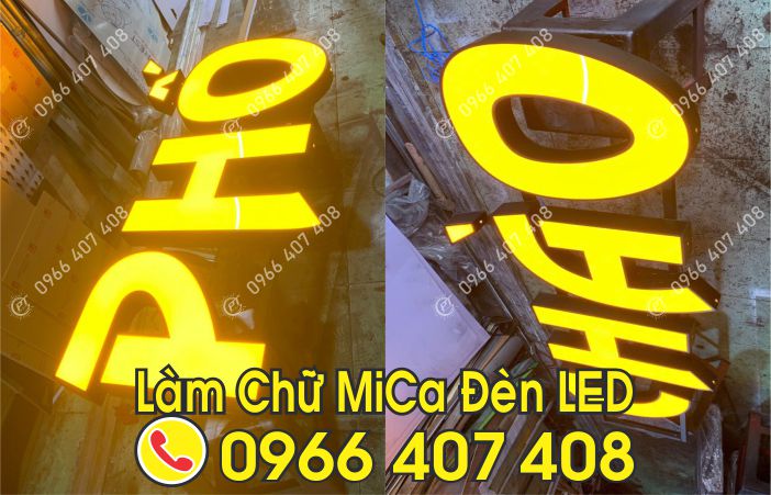 làm chữ nổi mica - Đèn LED Giá Rẻ, Liên Hệ: 0966.407.408 làm chữ nổi mica - Đèn LED Giá Rẻ