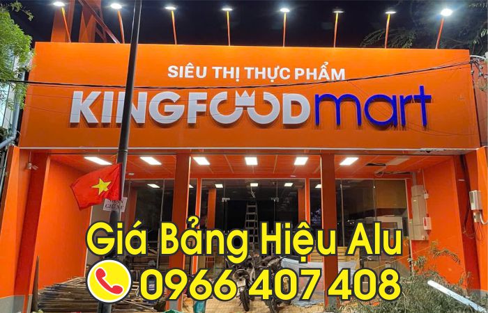 nhà thầu làm bảng hiệu alu giá rẻ - Liên hệ: 0966.407.408 nhà thầu làm bảng hiệu alu giá rẻ