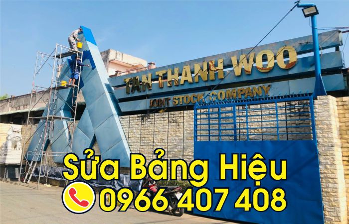 sửa bảng hiệu - sửa chữa bảng hiệu