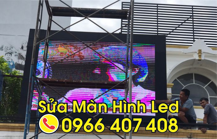 sửa bảng màn hình led quảng cáo