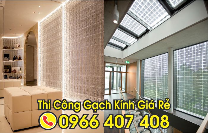 thi công gạch kính lấy sáng giá rẻ TP.HCM