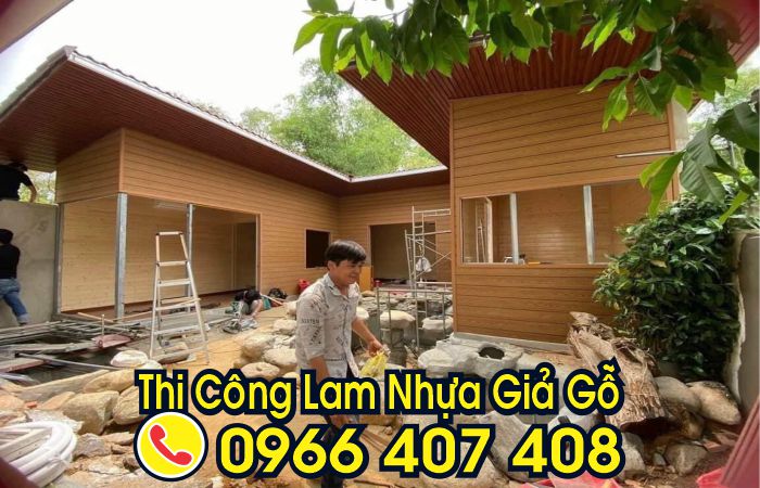 thi công làm lam nhựa giả gỗ giá rẻ tp.hcm