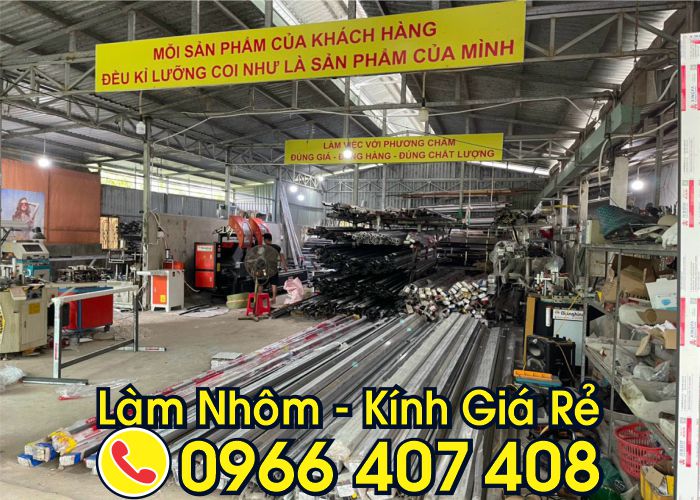 thi công nhôm kính giá rẻ