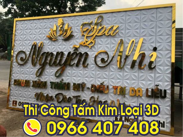 thi công tấm kim loại 3d