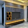 Vách Nhựa Giả Gỗ