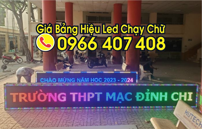 giá bảng hiệu led chạy chữ TP.HCM