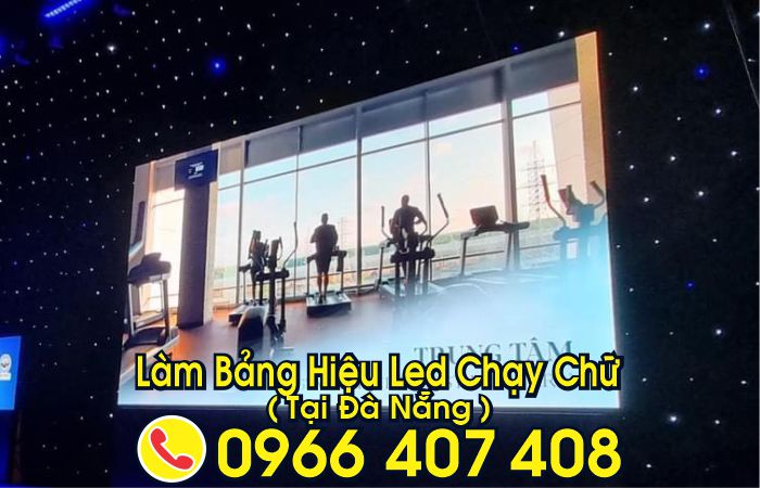 giá bảng hiệu led chạy chữ tại đà nẵng - cho nhà hàng quán ăn, tiệc cưới