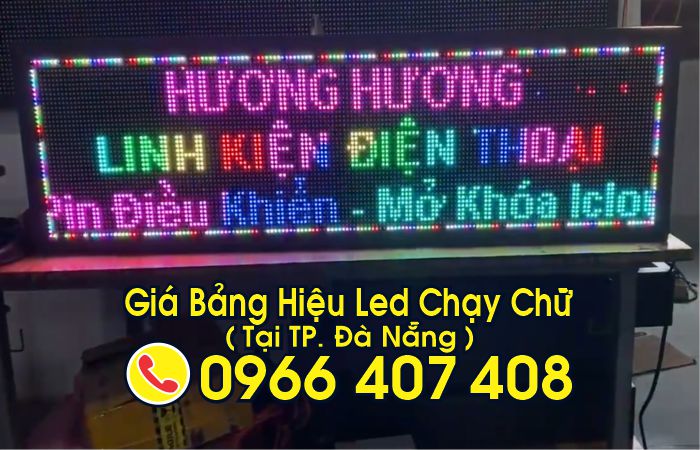 giá bảng hiệu led chạy chữ tại đà nẵng