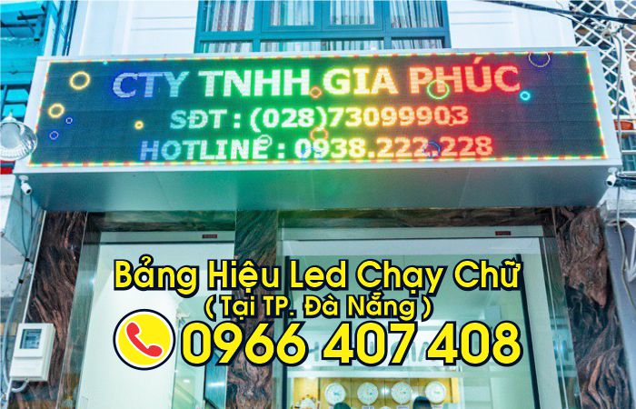 làm bảng led chạy chữ tại đà nẵng giá rẻ