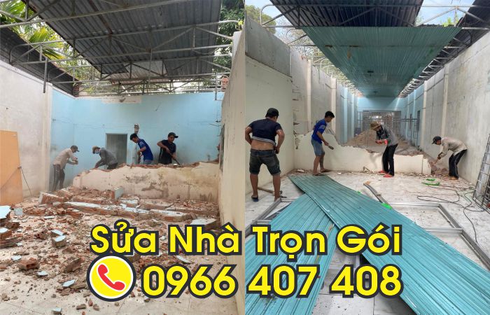 sửa chữa nhà giá rẻ trọn gói - giá sửa nhà