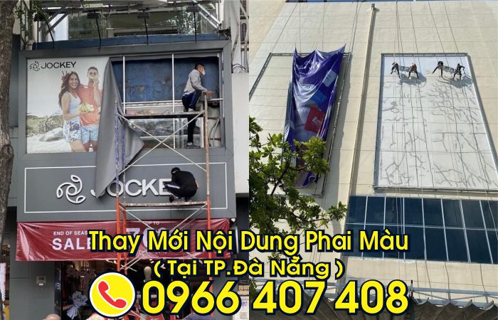 thay mới bạt, decan phai màu - sửa bảng hiệu tại đà nẵng