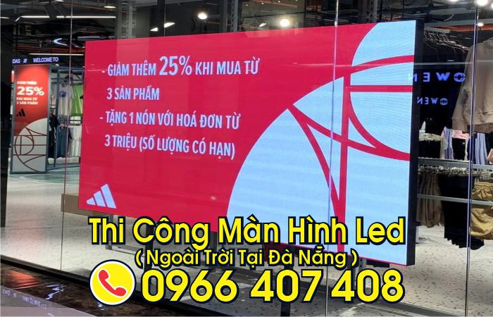 thi công màn hình led tại đà nẵng - màn hình led trong nhà