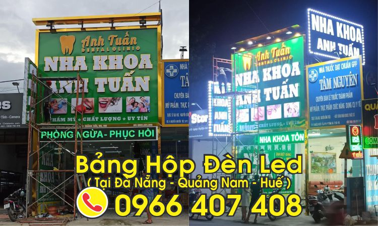 hộp đèn led tại đà nẵng - quảng nam - huế