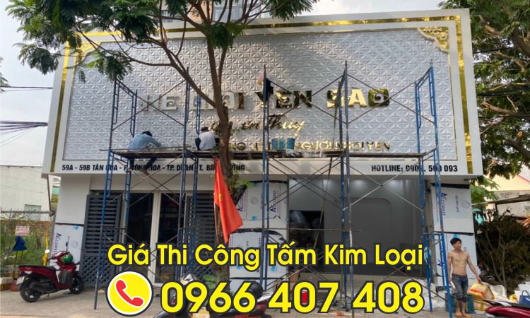 giá thi công tấm kim loại - thi công inox sóng nước