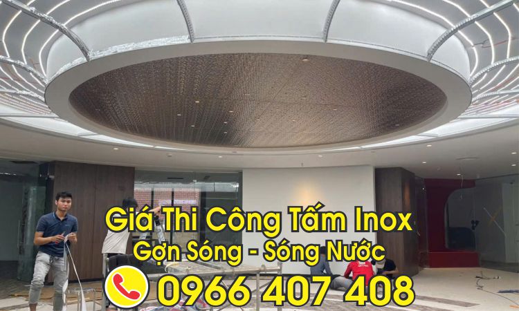 giá thi công tấm kim loại