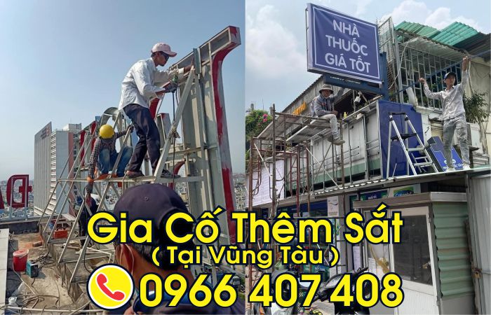 gia cố bảng hiệu - sửa bảng hiệu tại vũng tàu - Liên hệ: 0966.407.408 gia cố bảng hiệu - sửa bảng hiệu tại vũng tàu