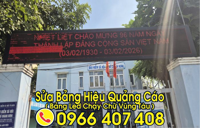 sửa bảng hiệu đèn led tại vũng tàu giá rẻ - Liên hệ: 0966.407.408 sửa bảng hiệu đèn led tại vũng tàu giá rẻ
