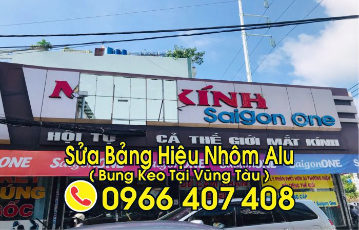 sửa bảng hiệu nhôm alu tại vũng tàu - sửa bảng hiệu tại vũng tàu