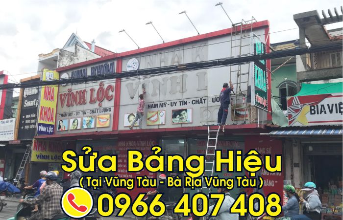 sửa bảng hiệu tại vũng tàu