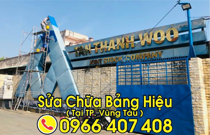 sửa chữa bảng hiệu tại vũng tàu - sửa bảng hiệu nhôm alu tại vũng tàu