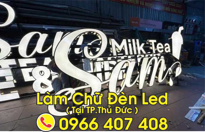 làm chữ nổi quảng cáo tại thủ đức