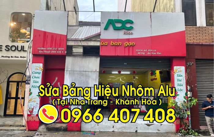 sửa bảng hiệu quảng cáo nha trang - sửa bảng nhôm alu - Liên hệ: 0966.407.408 sửa bảng hiệu quảng cáo nha trang - sửa bảng nhôm alu