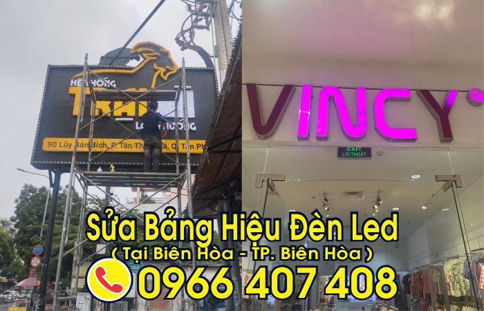 sửa bảng led tại biên hòa - sửa bảng hiệu đèn led tại biên hòa