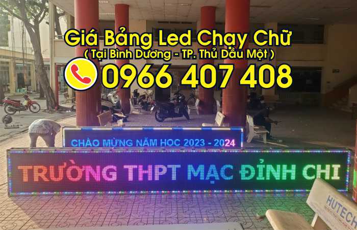 giá bảng led chạy chữ bình dương - làm bảng led chạy chữ tại bình dương giá rẻ