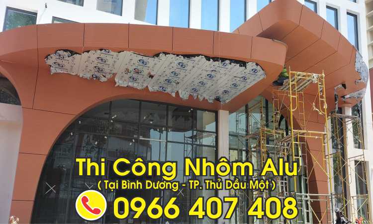 thi công alu tại bình dương