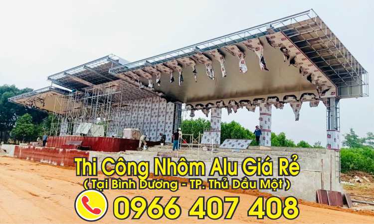 thi công nhôm alu tại bình dương giá rẻ