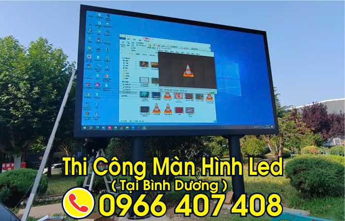 làm màn hình led tại bình dương giá rẻ - thi công màn hình led tại bình dương