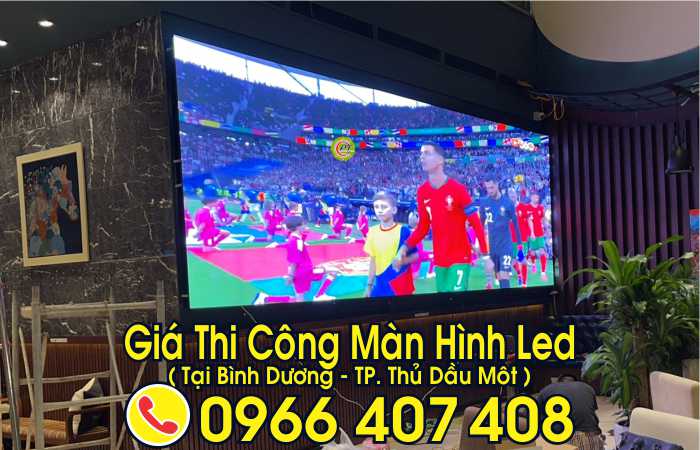 thi công màn hình led tại bình dương