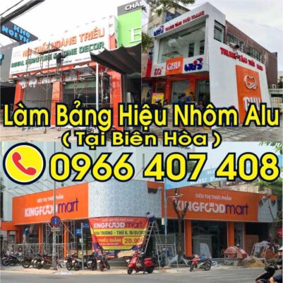 giá bảng hiệu alu chữ nổi biên hòa