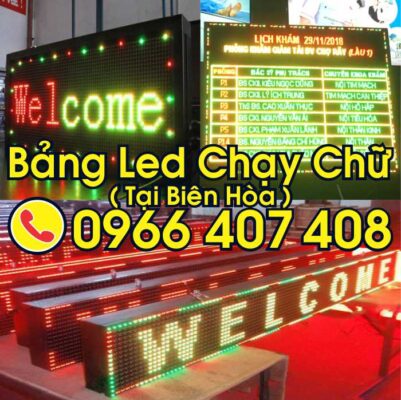 làm bảng led chạy chữ tại biên hòa giá rẻ