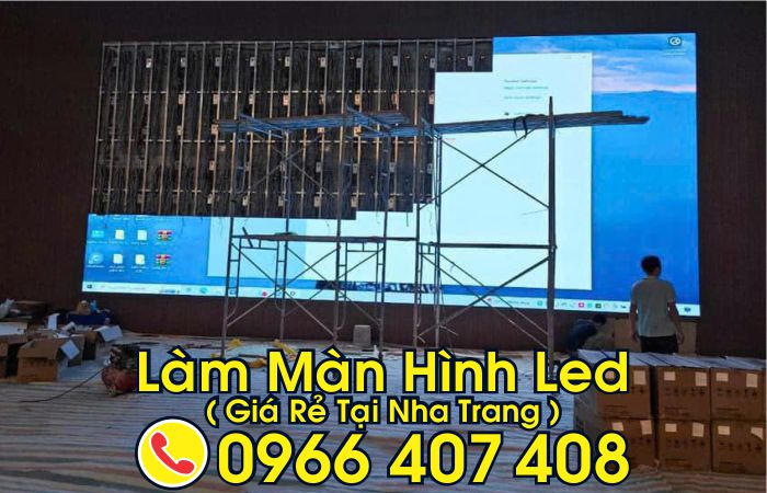 làm màn hình led trong nhà tại nha trang - Liên hệ: 0966.407.408 làm màn hình led trong nhà tại nha trang