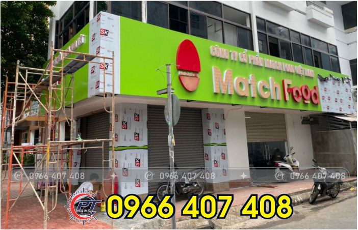 thi công bảng hiệu quảng cáo bình dương - giá thi công bảng hiệu bình dương